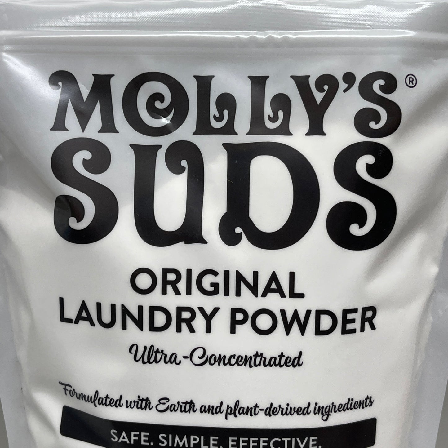 ZA@ MOLLY'S SUDS (3 PACK) Original Laundry Powder Ultra-Concentrated Peppermint 79 oz 120 Loads A