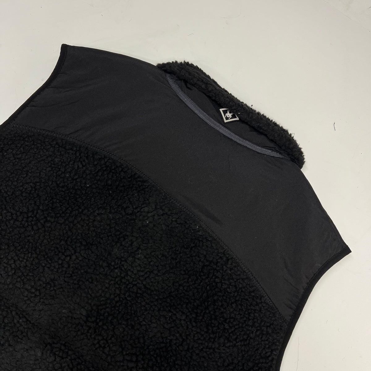 SPYDER Bandit Sherpa Vest Versatile Layer Men's Sz XL Black S17965-BK