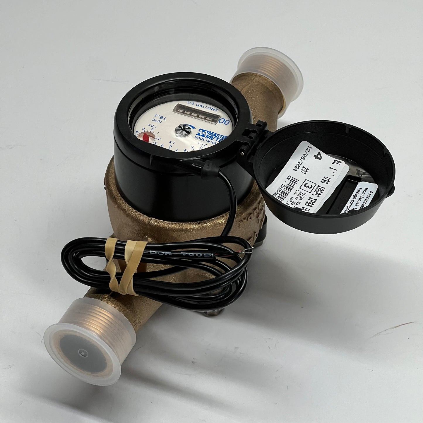 MASTER METER BL 1" USG 10GPC LP68 ULPB Water Meter with Pulse Output 242290403