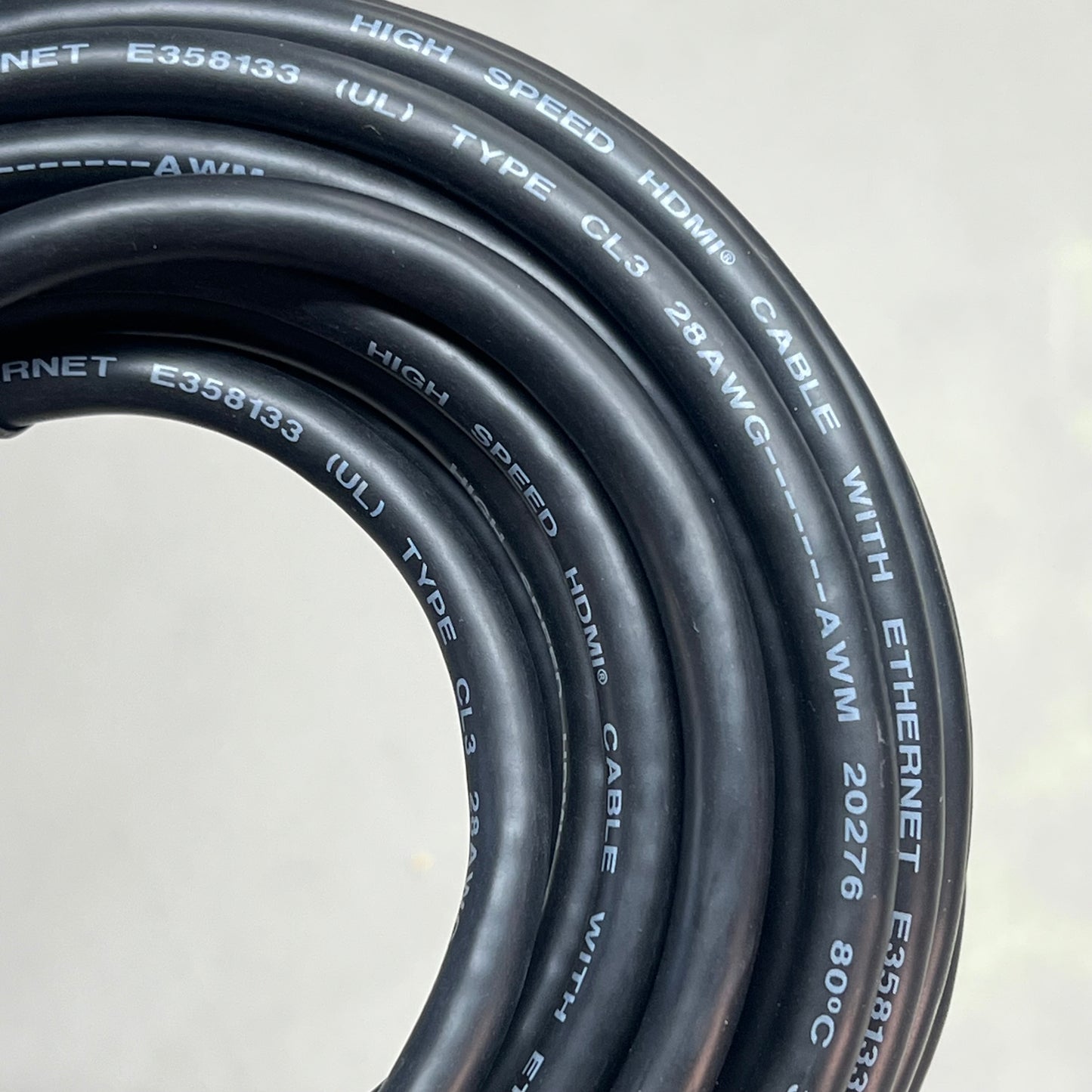 ZA@ MULTICOMP PRO High Speed HDMI Cable W/ Ethernet 28 AWG  25' Black 24-14708