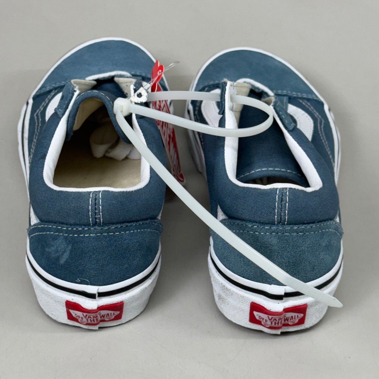 VANS Old Skool Shoe Low Top Suede Womens Sz 5.0 Mens Sz 3.5 Stormy Weather As-is