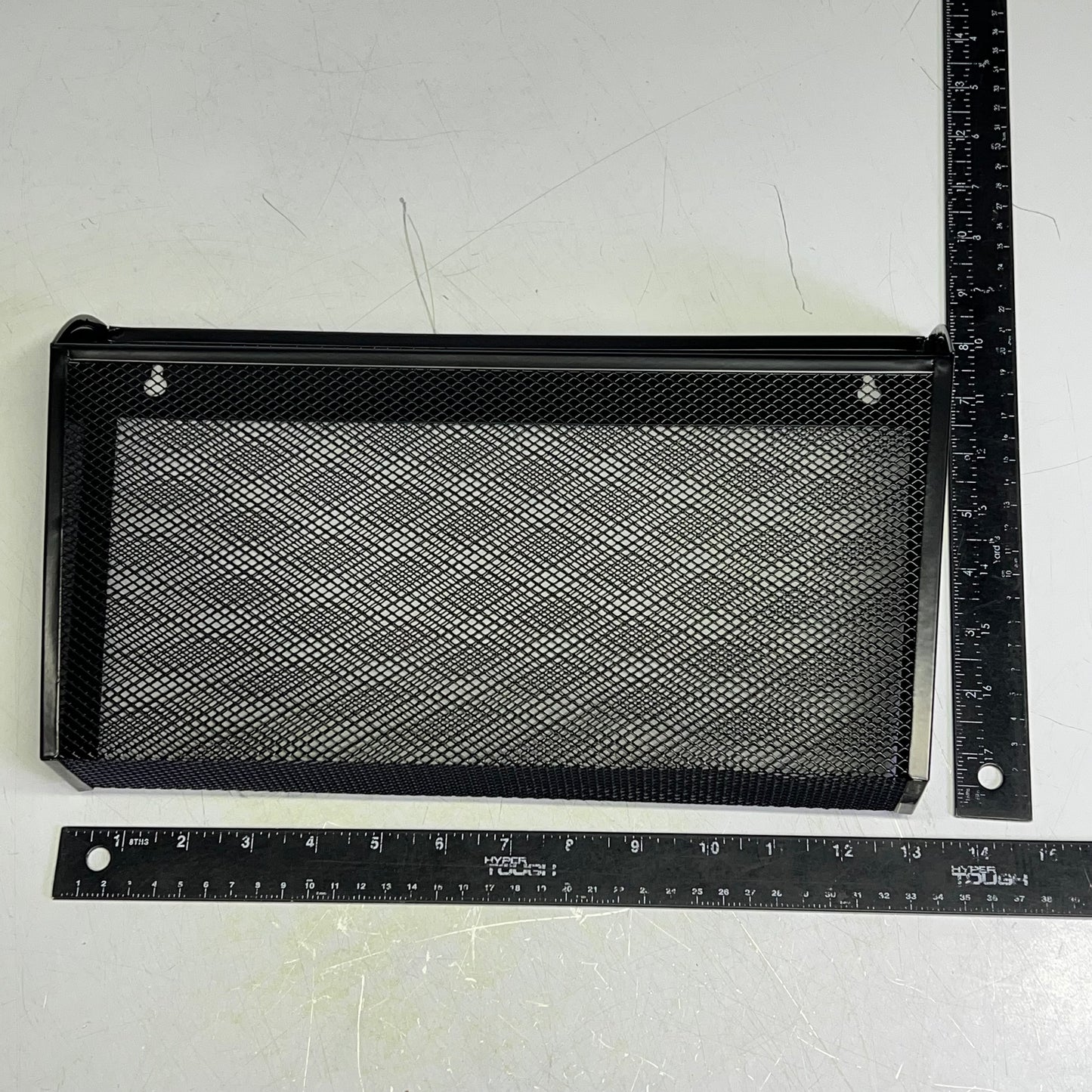 UNIVERSAL (SET OF 3) Metal Mesh Organizing Files Folders For Wall Black 20011