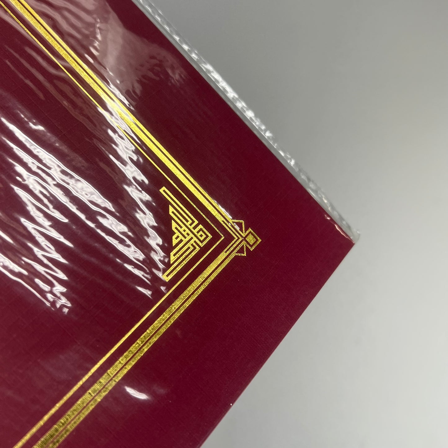 GEOGRAPHICS (6 PACK) Document Covers Die Cut 9-3/4"x 12.5" Burgundy 45333