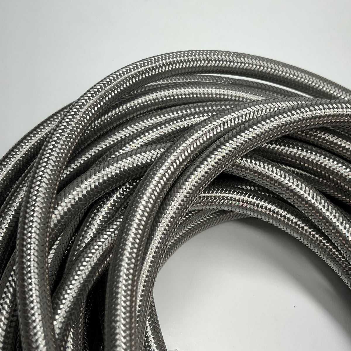 ZA@ PLUMBSHOP (25 PACK) Lav Flex Connector Stainless Steel Braid  30" Length Silver PLS1-30AF
