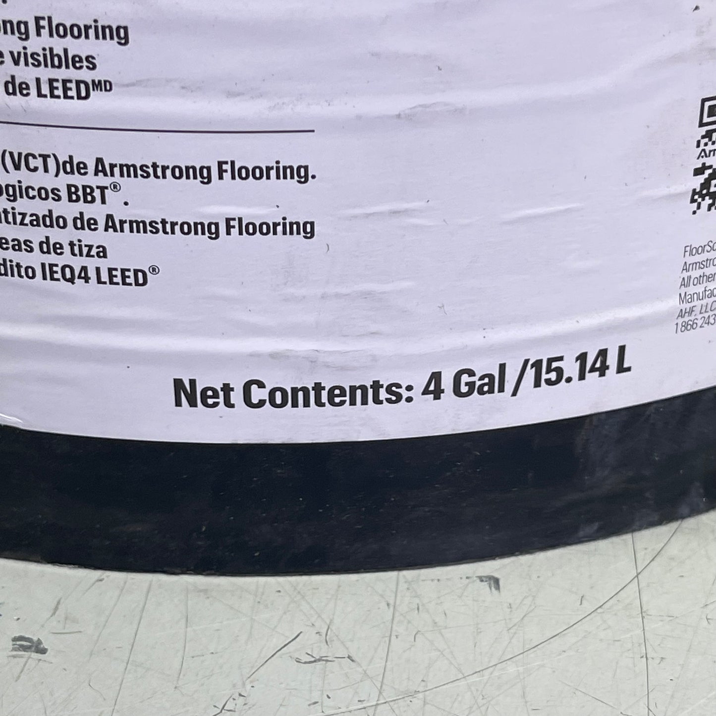 ARMSTRONG Flooring Adhesive For Vinyl Composition Tile 4 Gal S-515