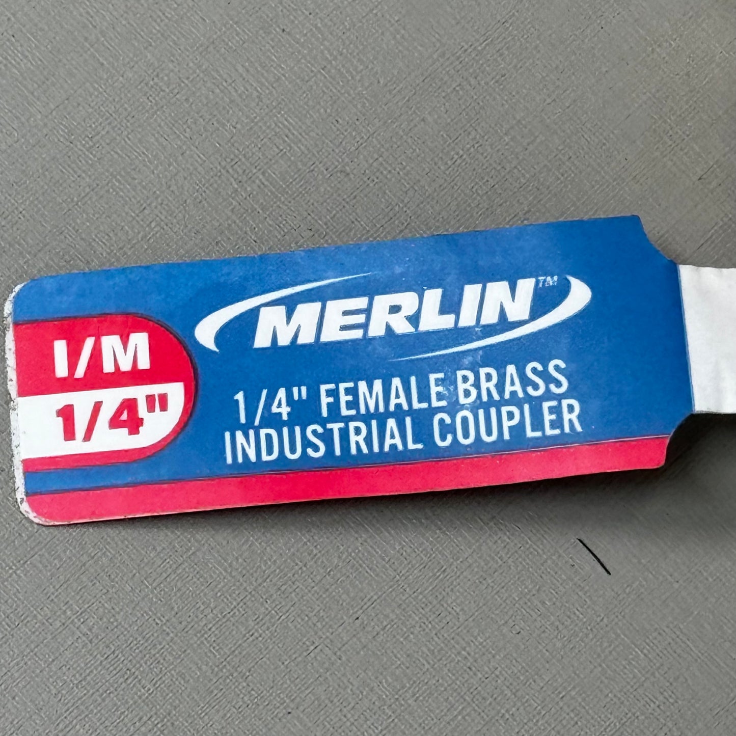 MERLIN (10 PACK!) Female Brass Industrial Coupler 1/4" 63559