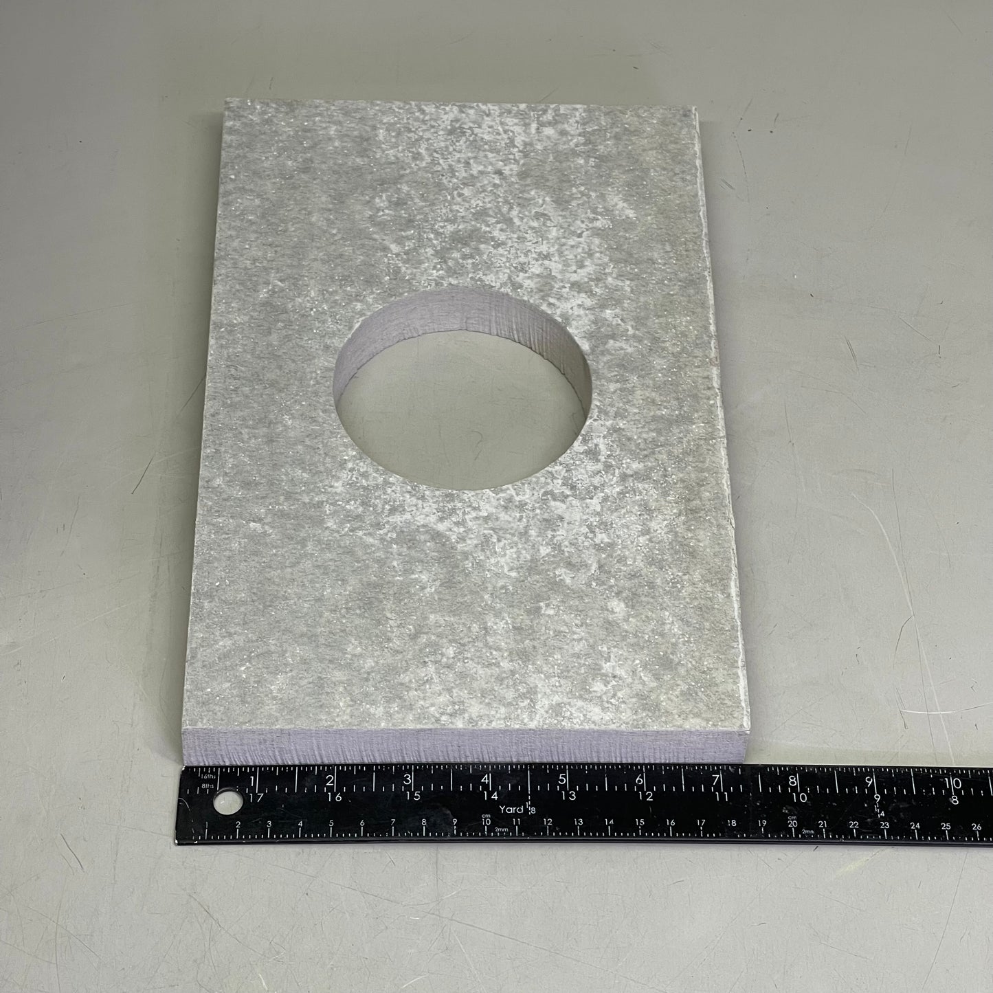 PORTLANDPRODUCTS (10 PACK) Primed Smooth Large Light Block O/D 7.25" x 11.25" x I/D 3-5/8" Grey PS191LBL