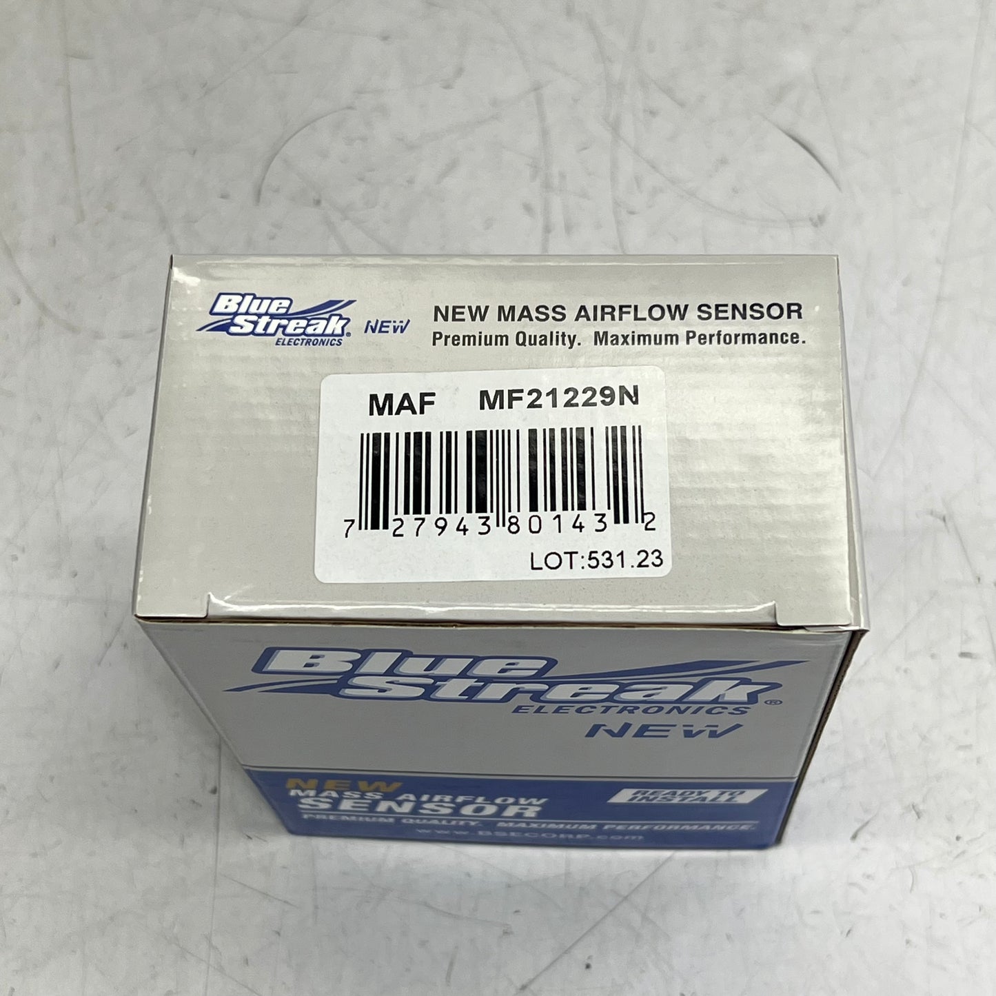 BLUE STREAK Mass Airflow Sensor Clamp on for Dodge & Ram Vehicles  MF21229N