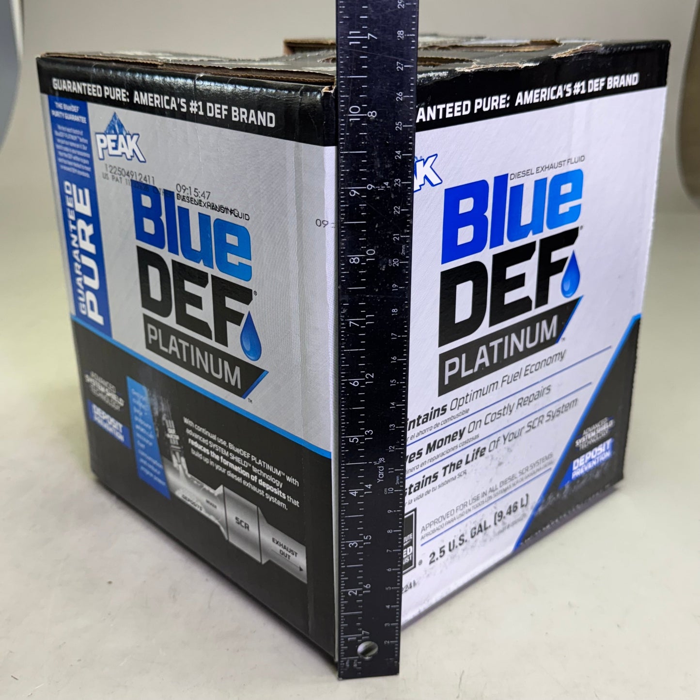 ZA@ PEAK Blue Def Platinum 2.5 Gal. Diesel Exhaust Fluid DEG002 (New) A