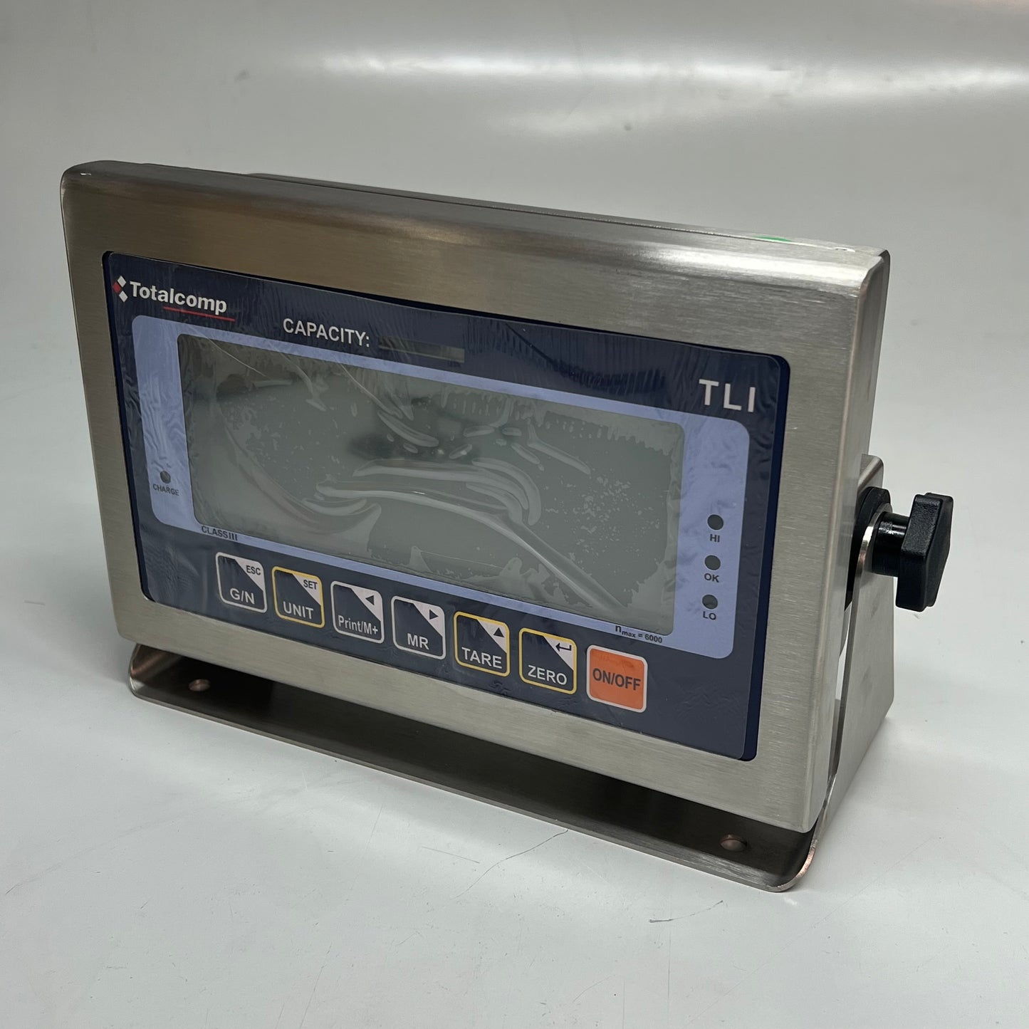 TOTAL COMP INC Stainless Steel Weight Indicator W/Power Cord 2" LCD 110013016033