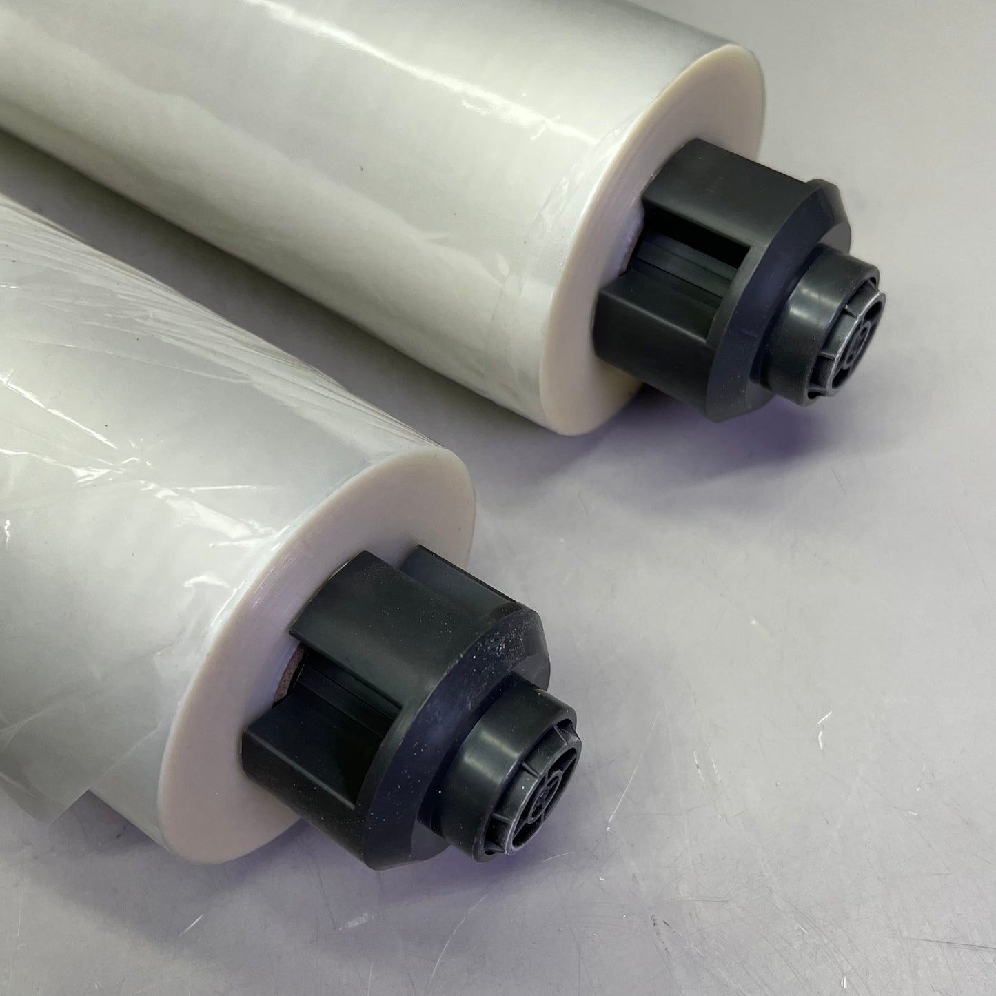 GBC (2 PACK) EZ Load Gray End Cap Laminating Roll Film 25" X 500' 3000004EZ