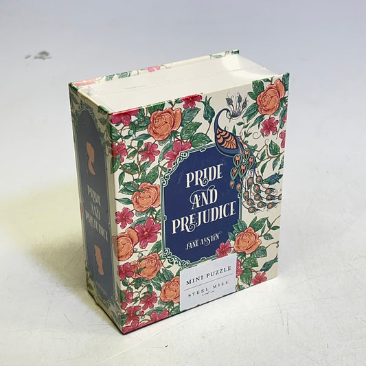 STEEL MILL GIFTS (2 PACK) Mini Book Puzzle Pride & Prejudice  5"x4" 259282