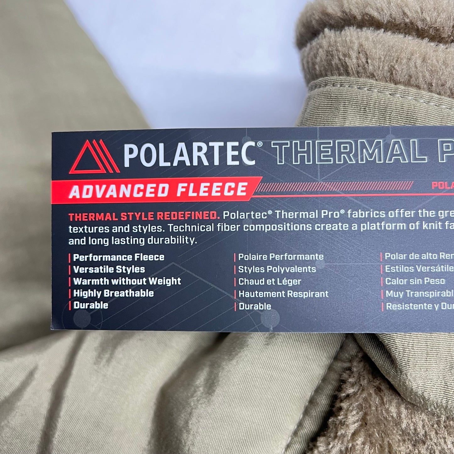 POLARTECK Us Army Thermal Pro Fleece Jacket Gen 3 Cold Weather Sz Small Green