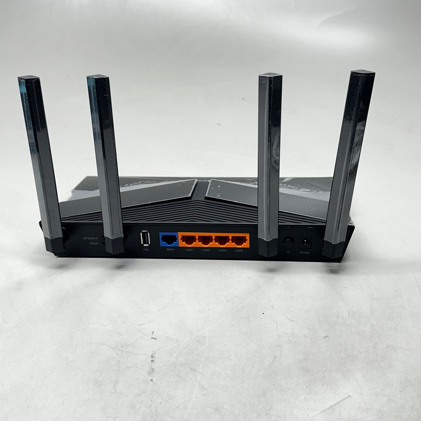 TP-LINK Wifi 6 Router AX1800 1.5"Hx10.2"Wx5.3"D Black