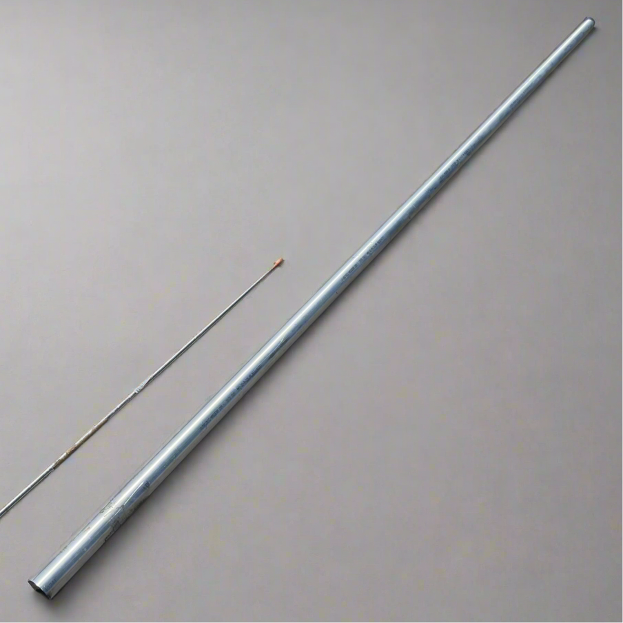 ZA@ Pallet of ALUMINUM Rod 2” Diameter 70 lbs (AS-IS)