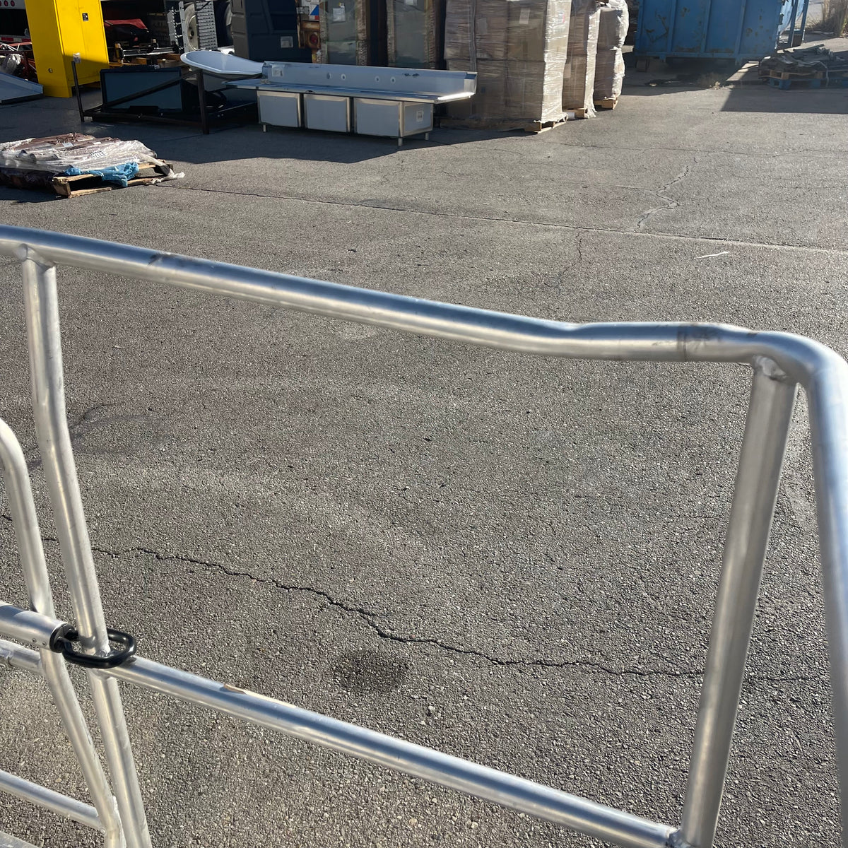 UNBRANDED Replacement Boom Lift Platform Basket 57"x43"x39" Aluminum