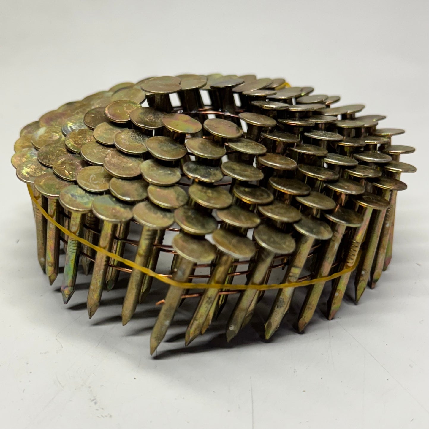 CRISP-AIR (7200 Pcs) Roofing Nails Sz 1 1/4" x .120, Gold 02032