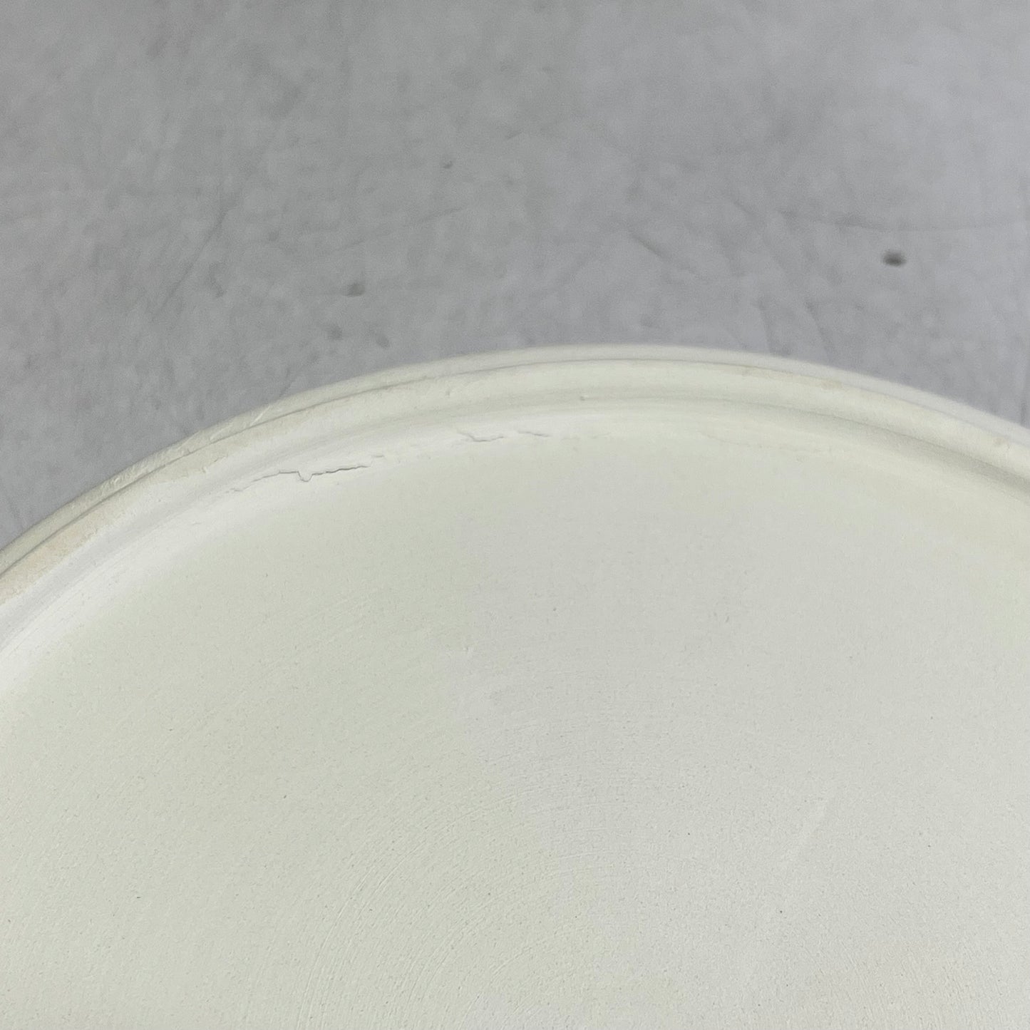 ZA@ GARE (2 PACK) Blank Ceramic Edgeware Bowl for Painting & Glazing 2.25x8" Dia 2162 D