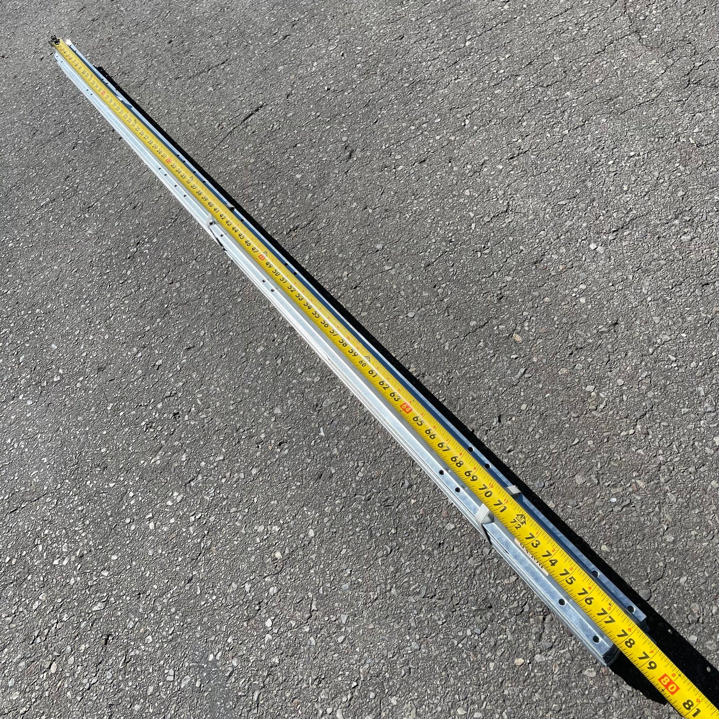 UNBRANDED Fence/Sign Posts 78” ~63 lbs ALUMINUM