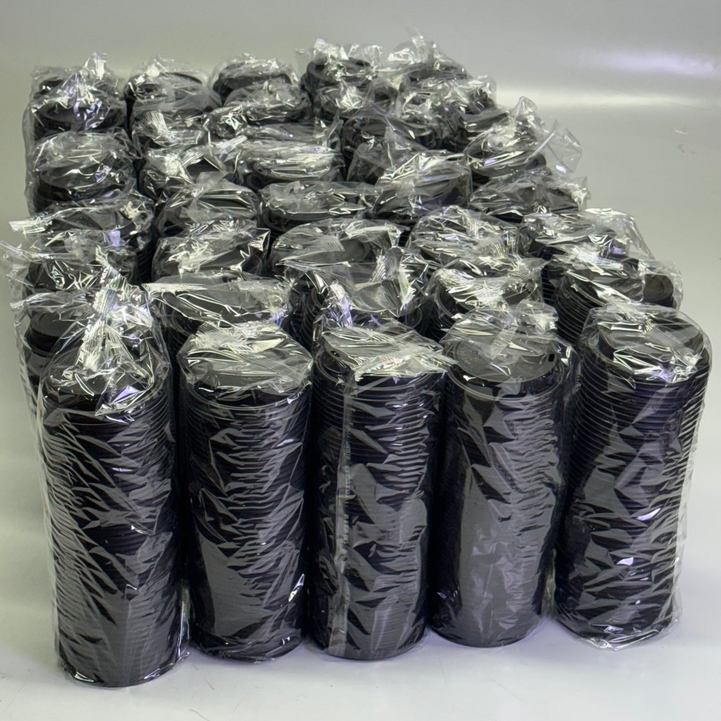 EPOCH COFFEE (2000 Lids) Coffee Cups Lids 16 oz Black PO-AN1816