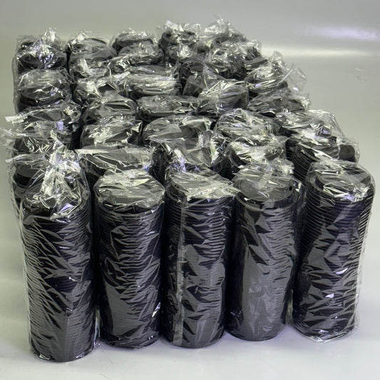 EPOCH COFFEE (2000 Lids) Coffee Cups Lids 16 oz Black PO-AN1816