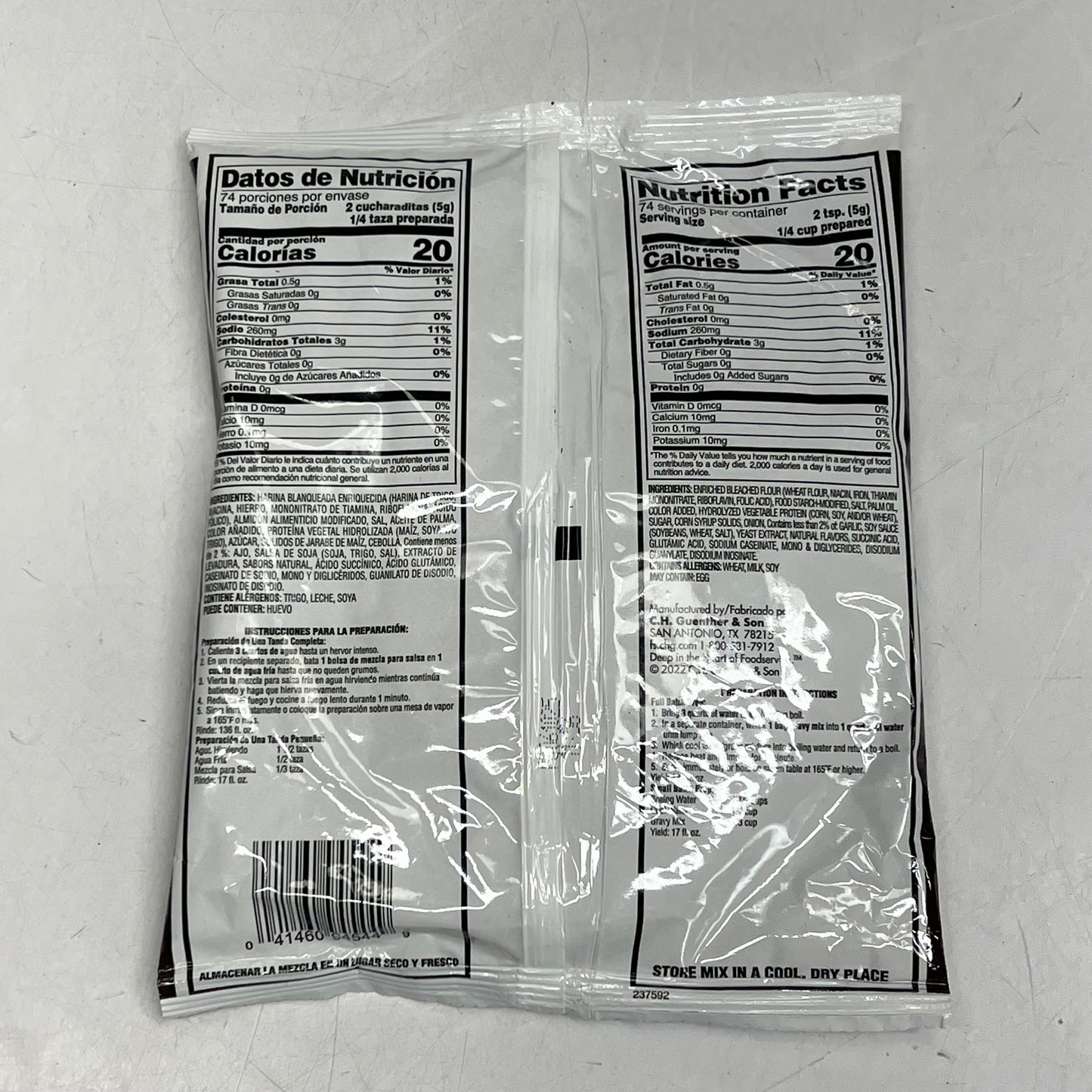 ZA@ ZA@ PIONEER (6 PACK) Roast Beef Gravy Mix 13 Oz White 94544