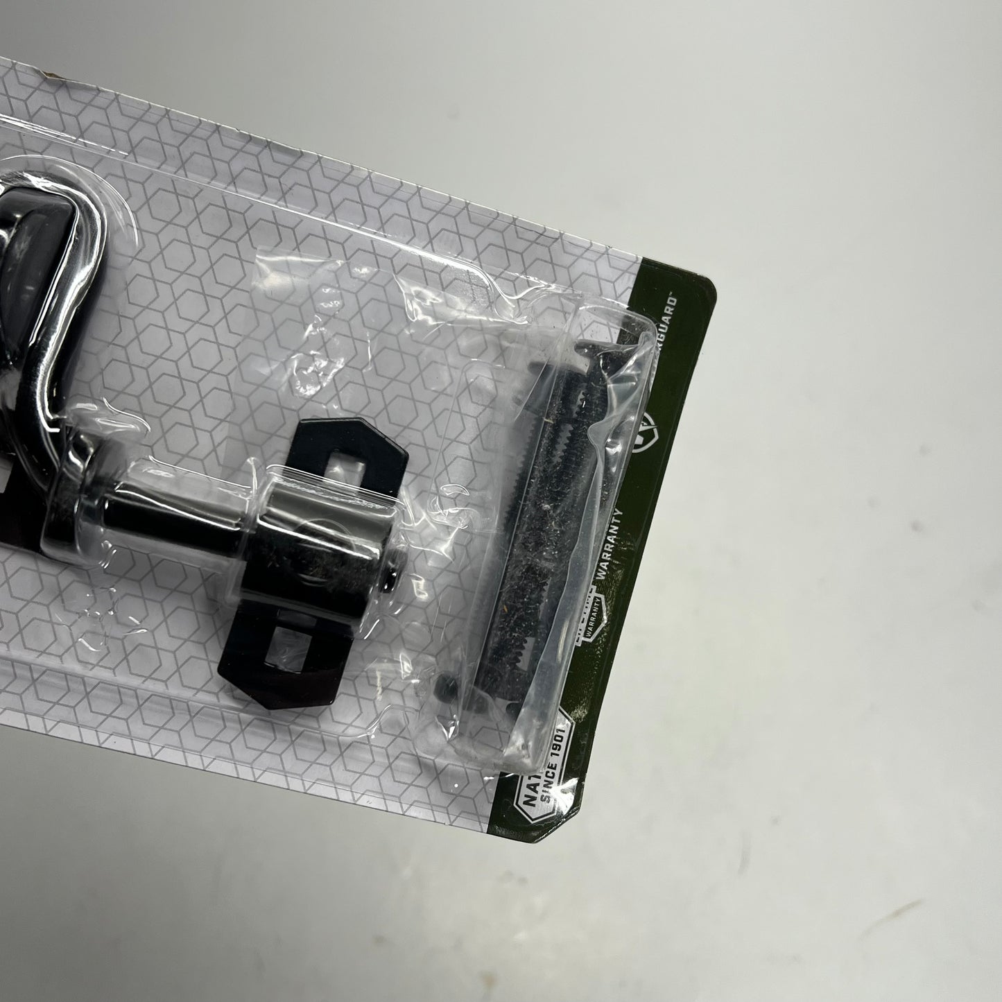 NATIONAL HARDWARE (2 PACK) Sliding Bolt Door & Gate Latch Black N165-506