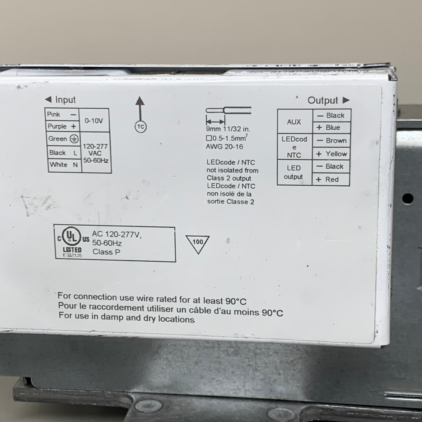 PORTFOLIO Cooper Lighting Recessed LED Rough-In LD4 in Wall LD4C60DE010