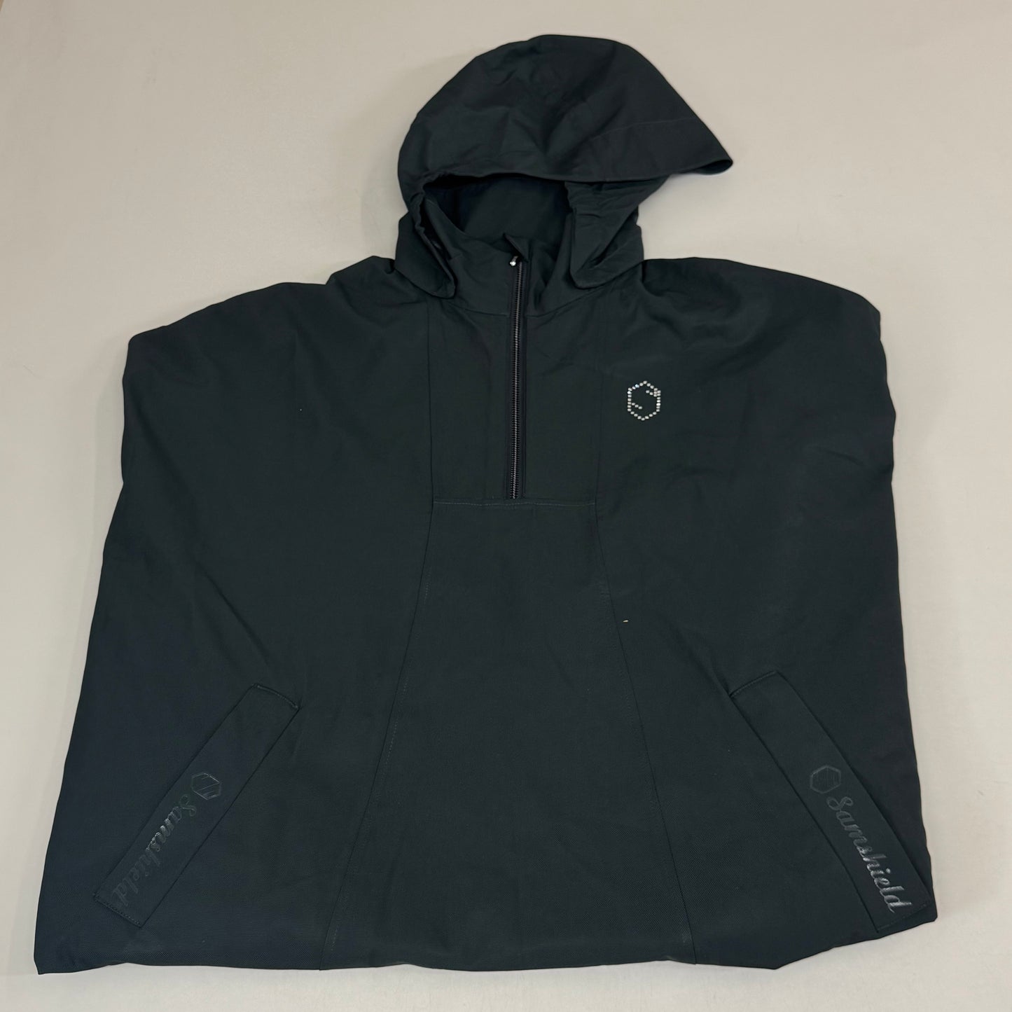 SAMSHIELD Elfida Equestrian Rain Cape Windproof Waterproof Women's Sz S Moonless Night