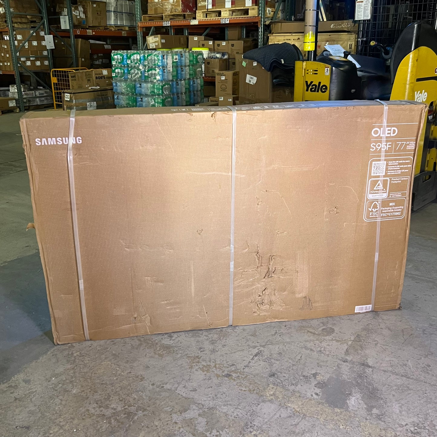 SAMSUNG 77" Class OLED S95F 4K Glare Free Smart TV QN77S95FAF (2025)