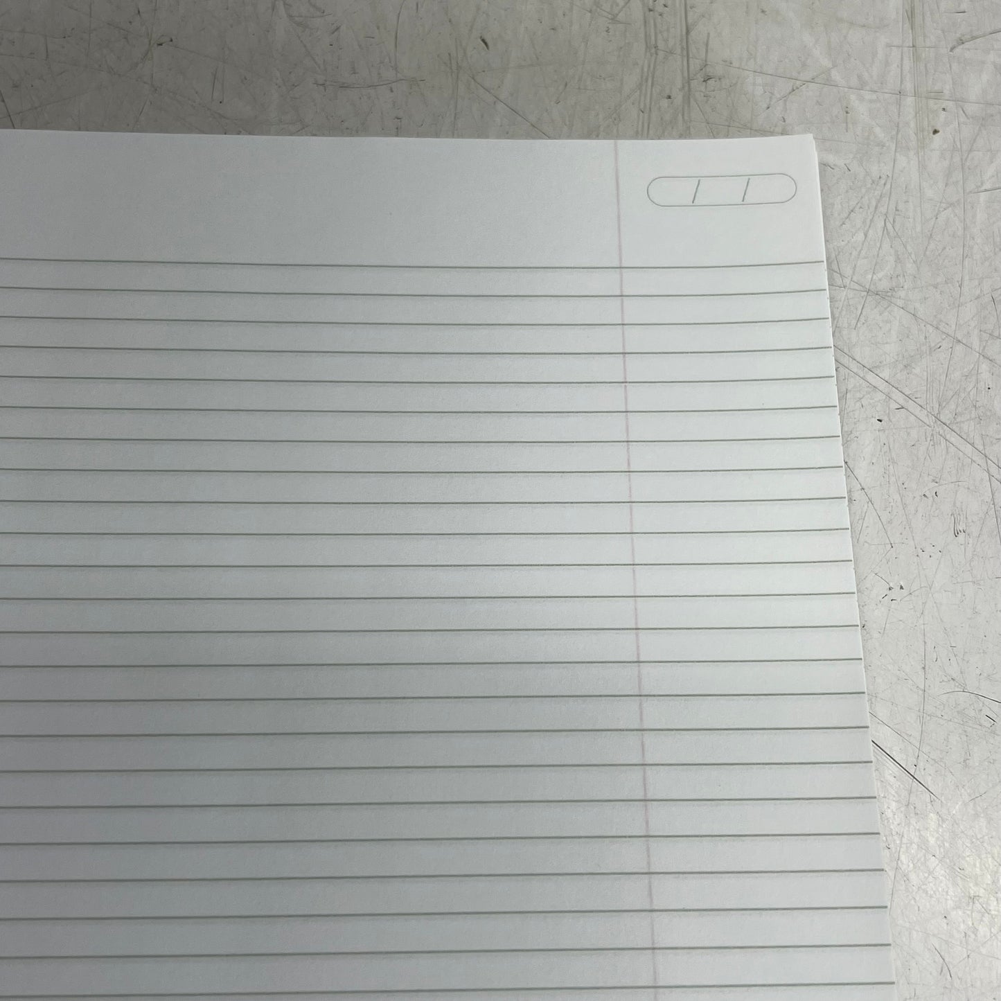 MEAD 1-subject Professional Notebook Wide Ruled 8.5" x 11" 96 Sheets Black 06100