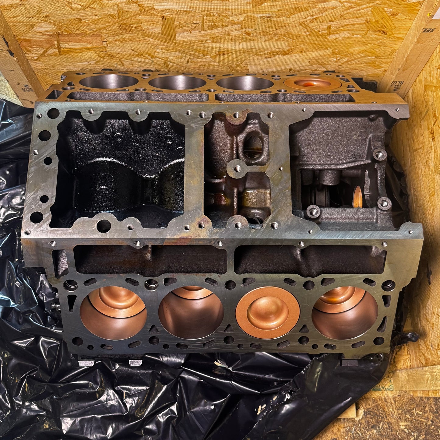 KILL DEVIL DIESEL Machined Engine 6.4 Powerstroke Builder Series Short Block 100637