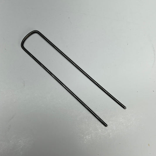 ZA@ DEWITT (500 PACK) Anchoring Bulk Pins Allot Steel Weedbar Anch Pin Silver APB5