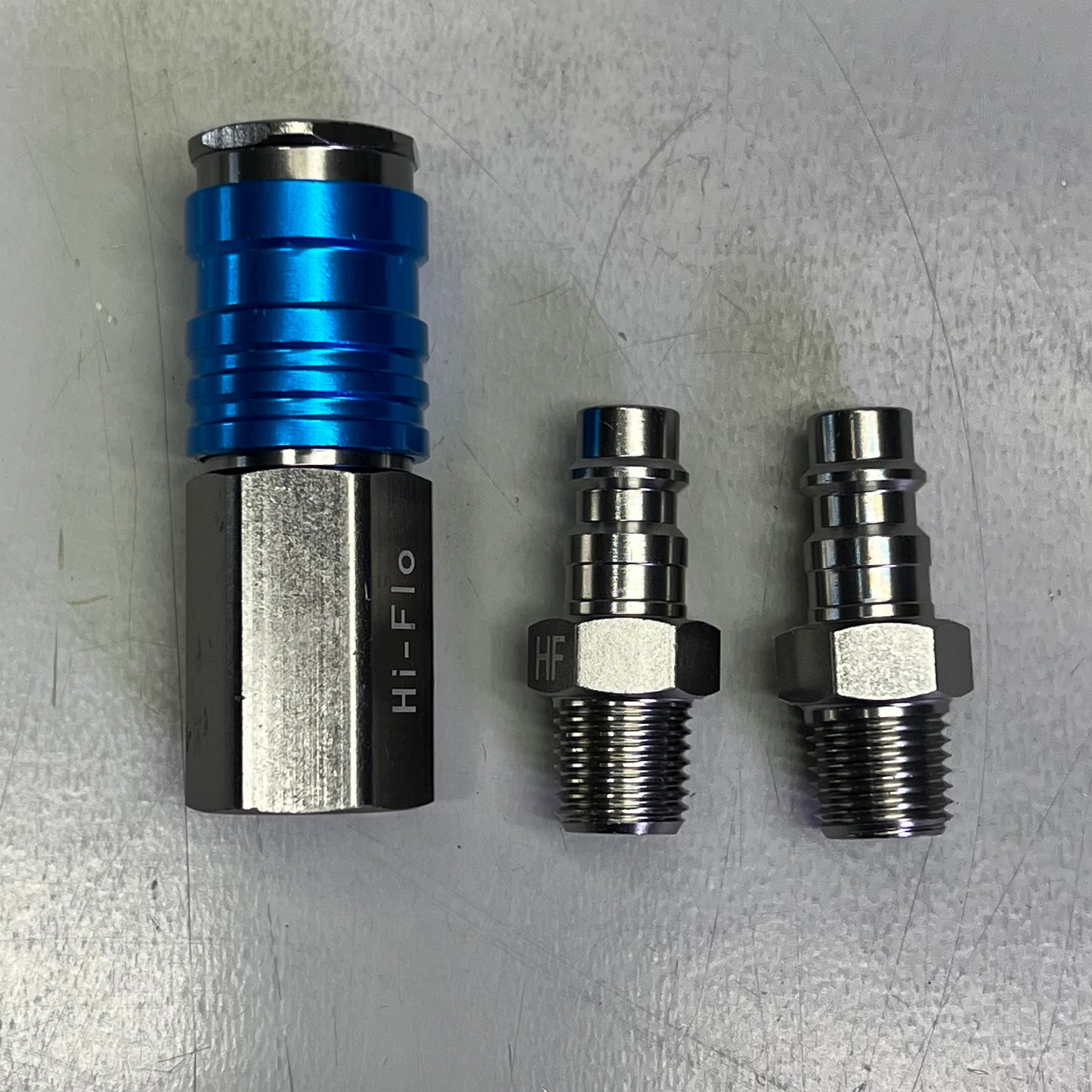 TRU-FLATE Air Ratchet & 1/2" Impact Wrench Kit 1/4" Air Inlet 6,500 RPM 25-590TF