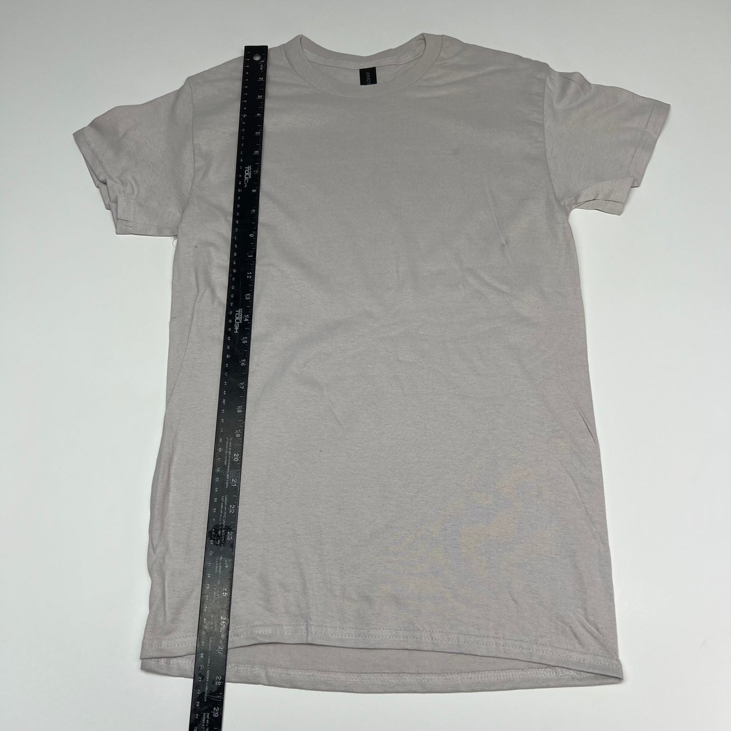 ZA@ GILDEN (24 PACK) Pre Shrunk Heavy Cotton T-shirt Unisex Sz S Icy Grey 5000