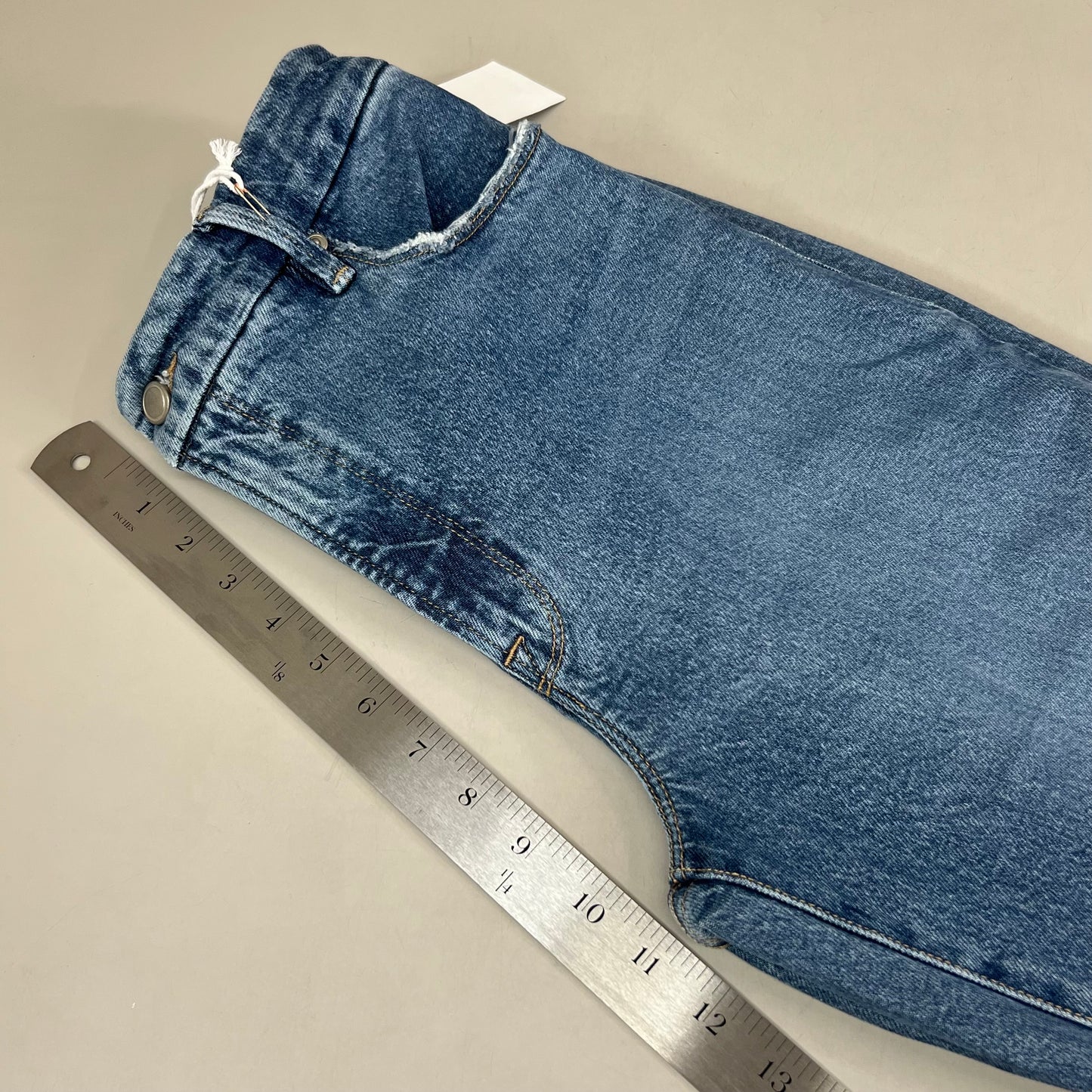 GOOD AMERICAN Good Classic Slim Bootcut High-Rise Jeans Women's Sz 10 Indigo627 GCLBDV220T