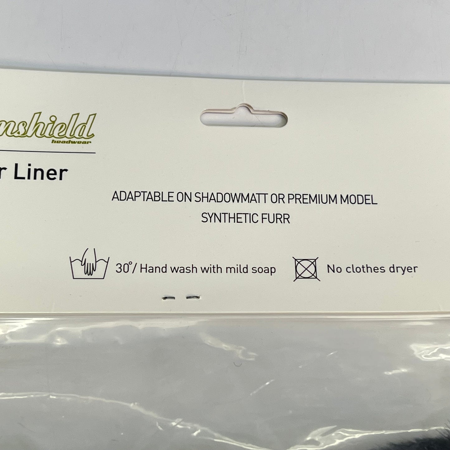 SAMSHIELD Winter Liner Equestrian For Riding Helmets Sz 58L (7-1/8L) Black
