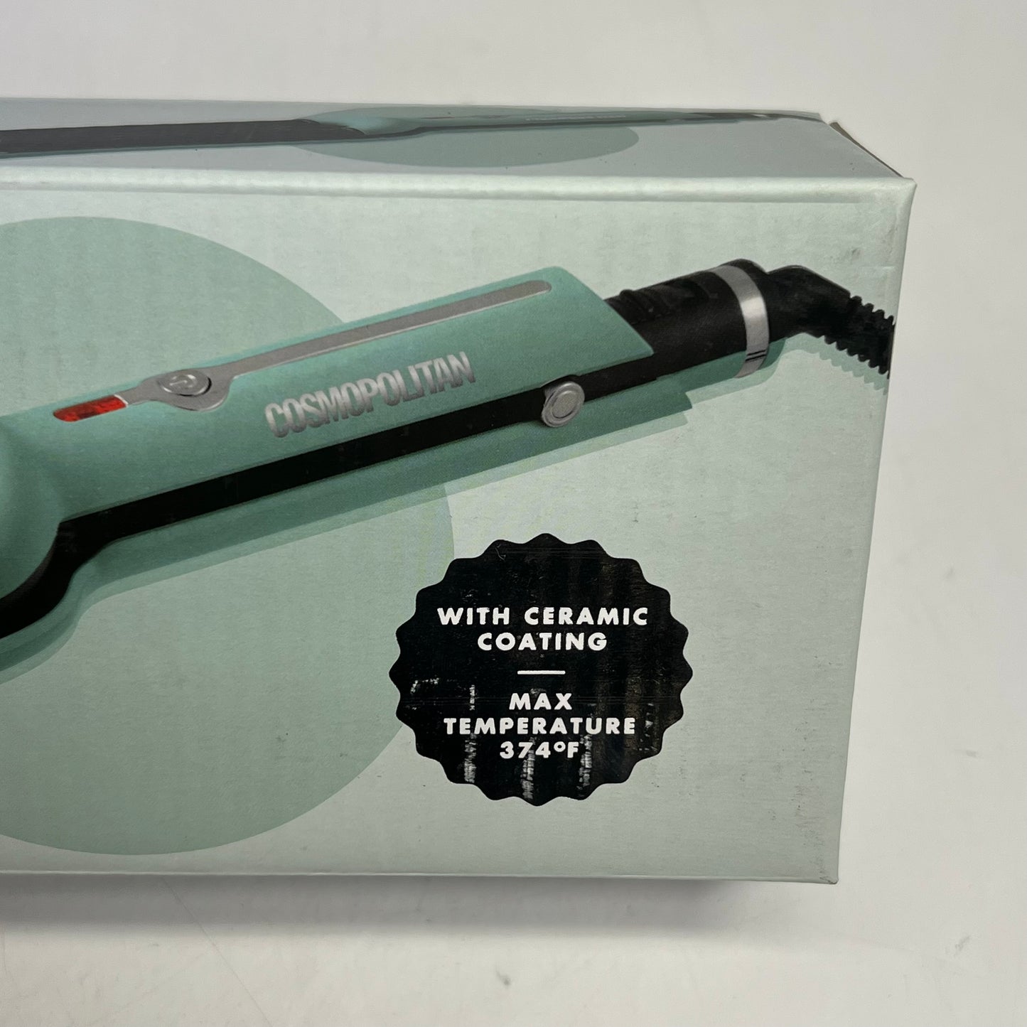 COSMOPOLITAN Ceramic 3-Barel Wave Curler up to 370°F Teal/Black 2021-7282