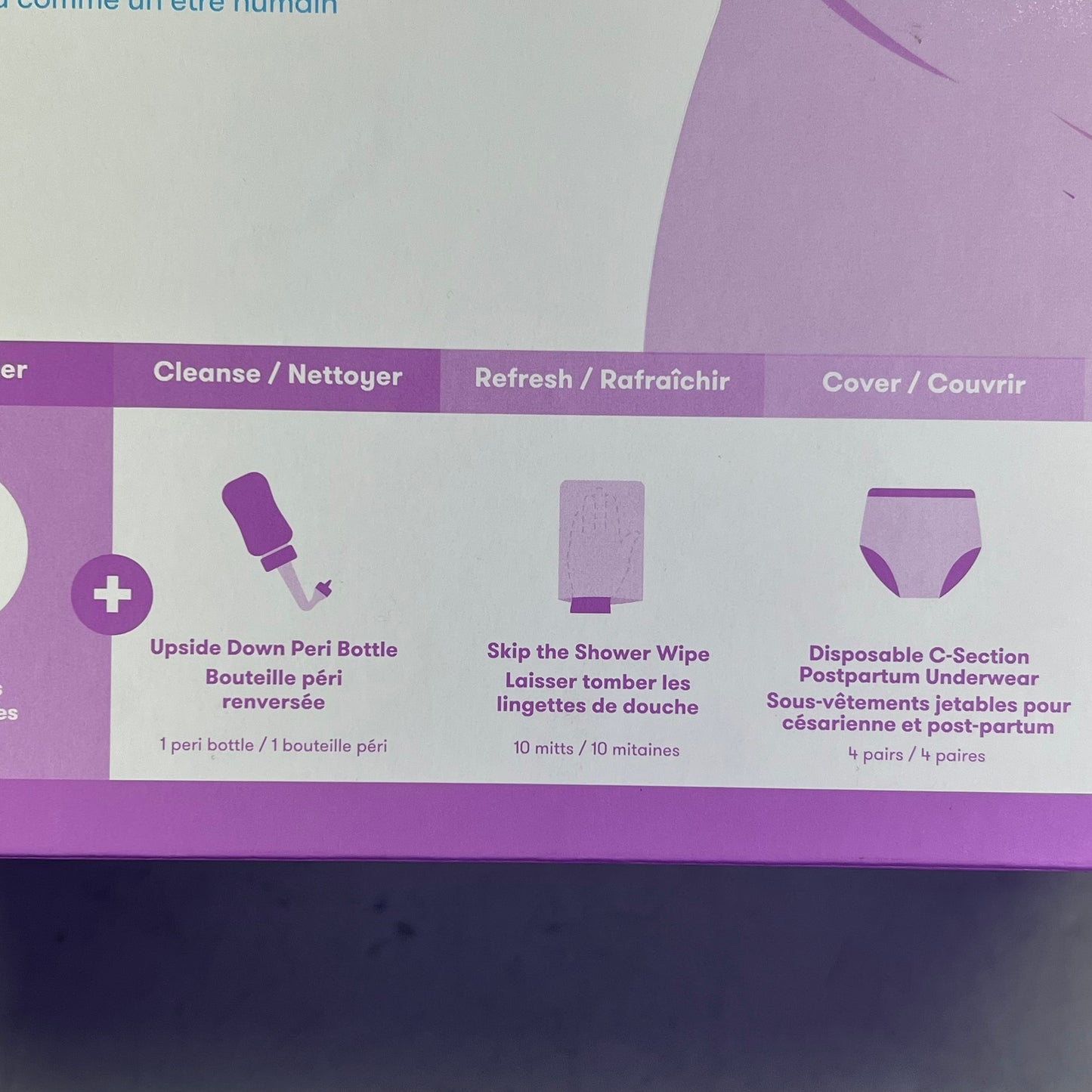 FRIDA MOM (19 PIECE KIT) C-Section Recovery Kit Day To Night Care Grey 773981