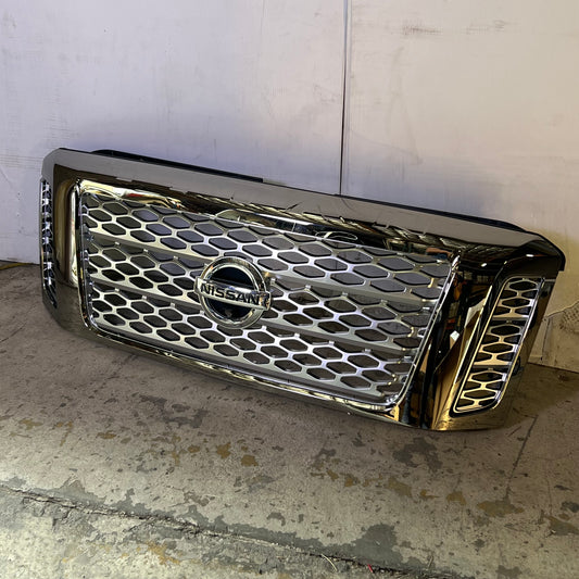 NISSAN 2016-2019 Titan Grille Assembly OEM Front Chrome Grill 62310-EZ90B