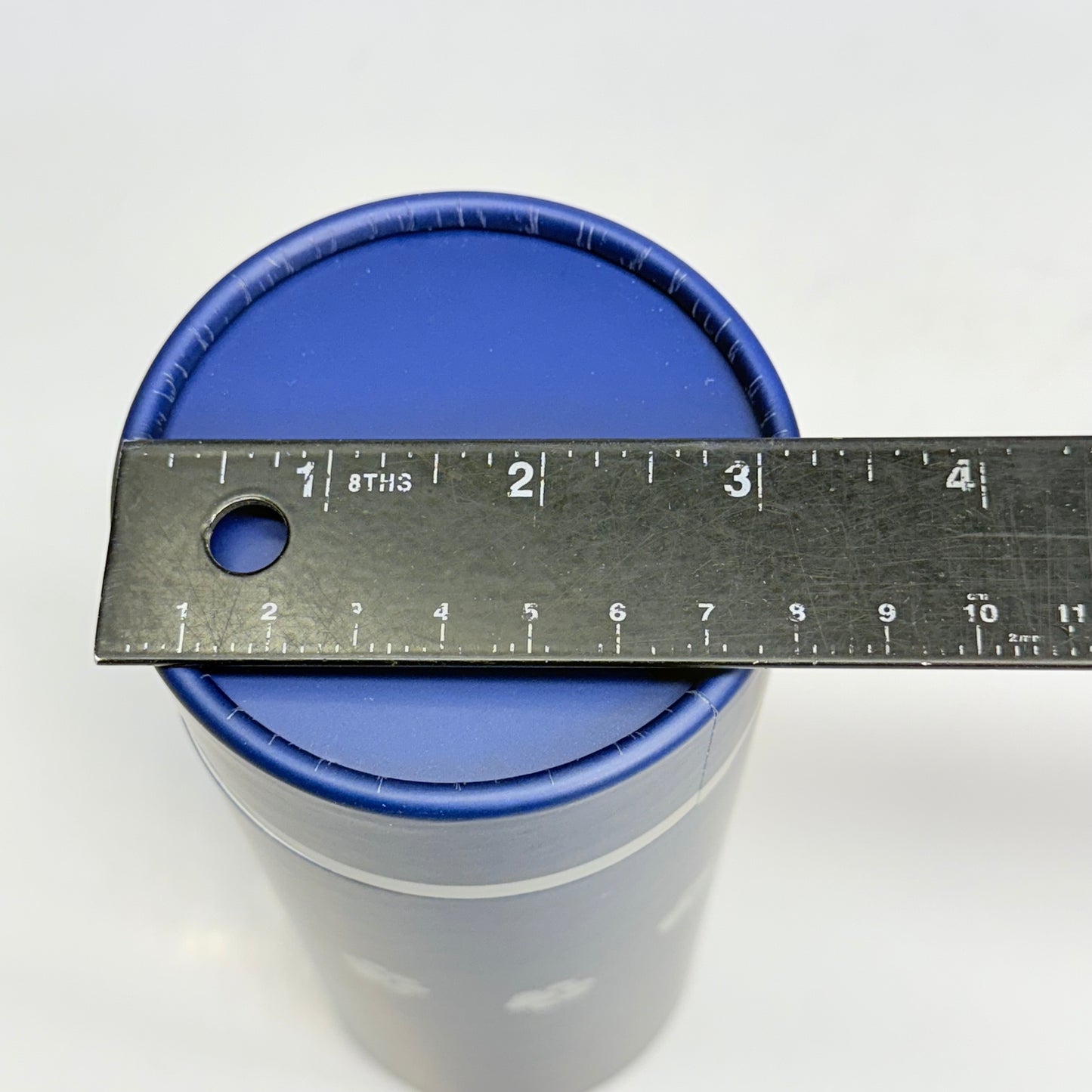 ZA@ GATEWAY SERVICE (10 PACK) Paper Tub Carton Dog Footprint 8 in x 3.5 in Blue