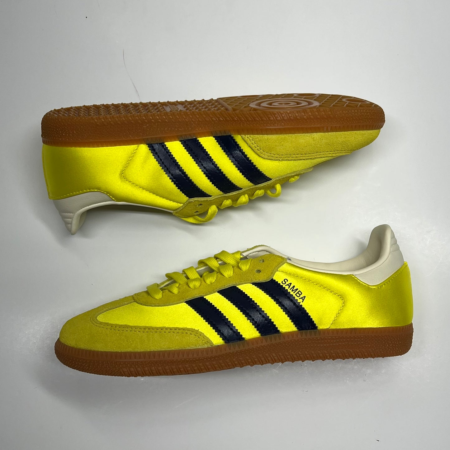 ADIDAS Samba Og W Sneakers Women's Sz 7.5 Yellow, Night Indigo & Cream JI2594