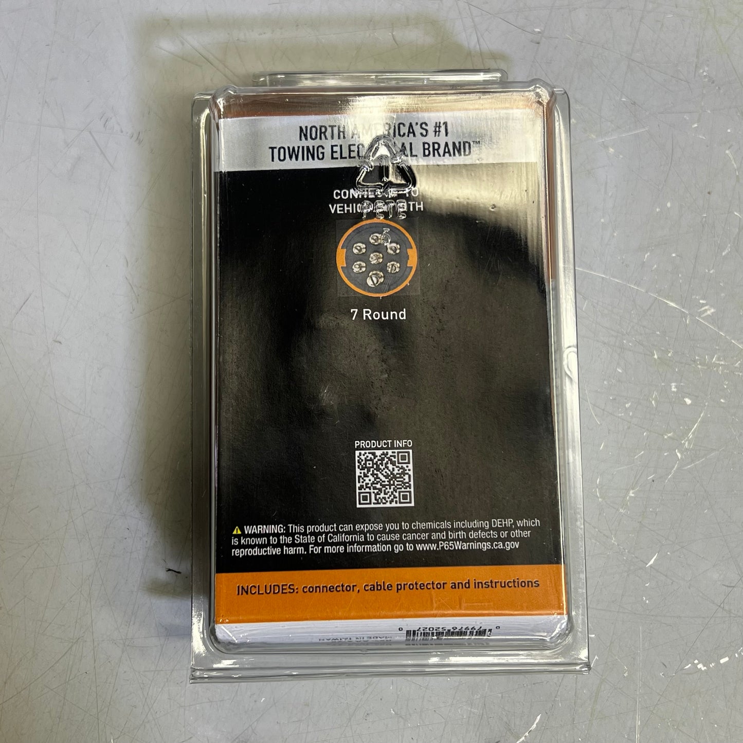 HOPKINS HD 7 Round Trailer Side W/ Cable Protector Heavy Duty Die Cast 52027