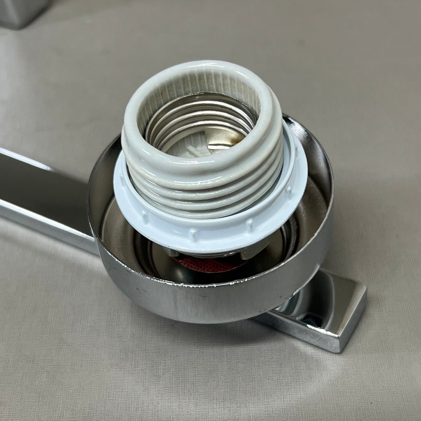 TRANS GLOBE 3-Light Glass Drum Shaded Vanity Bar 6"x22"x7.5" Black 70523 (New Other- Slightly Distressed Packaging)