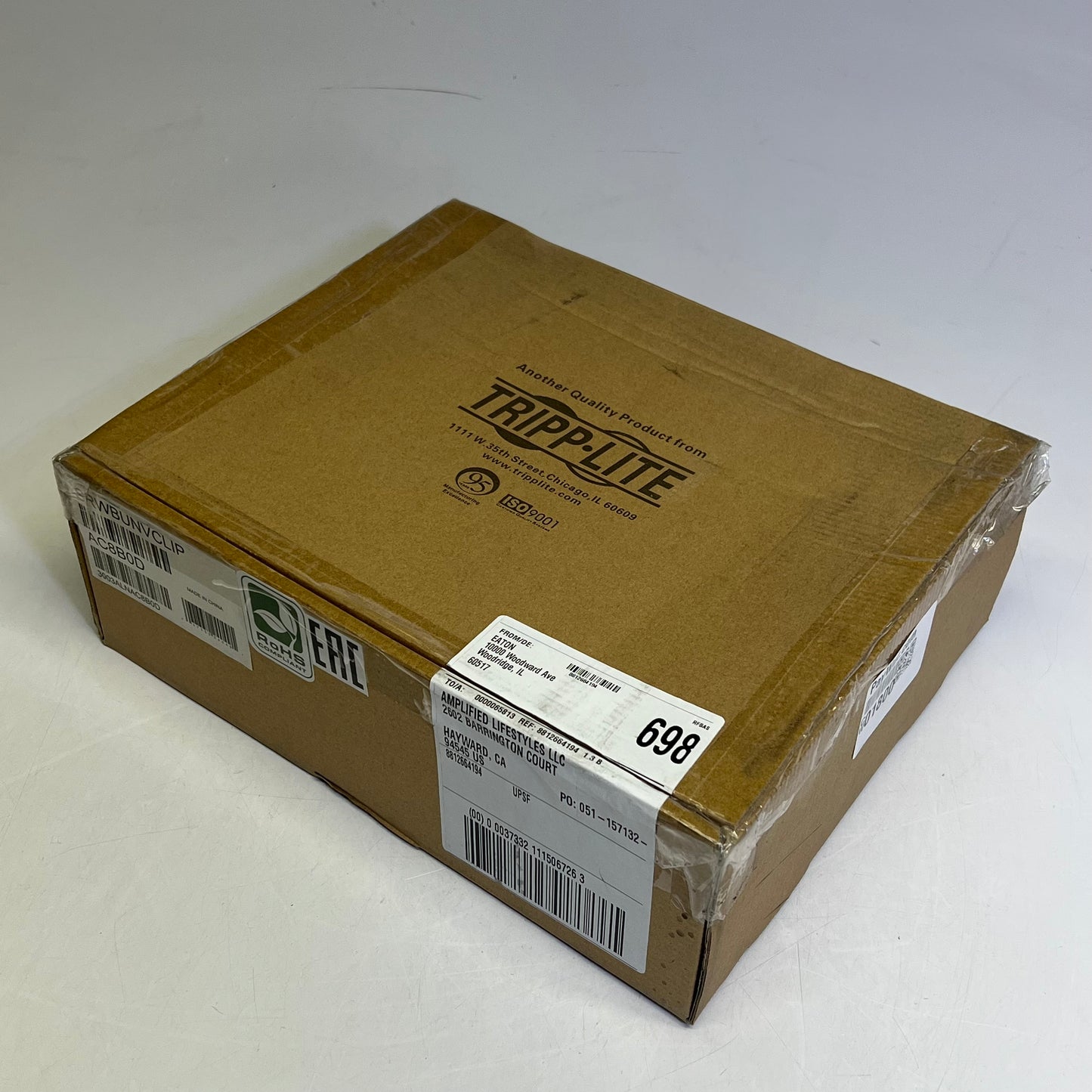 EATON (50 PACK) Tripp Lite Series Ceiling Hanging Clips for Trays SRWBUNVCLIP