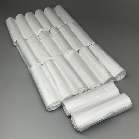 ZA@ RIGHT CHOICE 500 Can Liners Plastic Bags 33 in x 44 in 8 Mic 78000381 Natural B