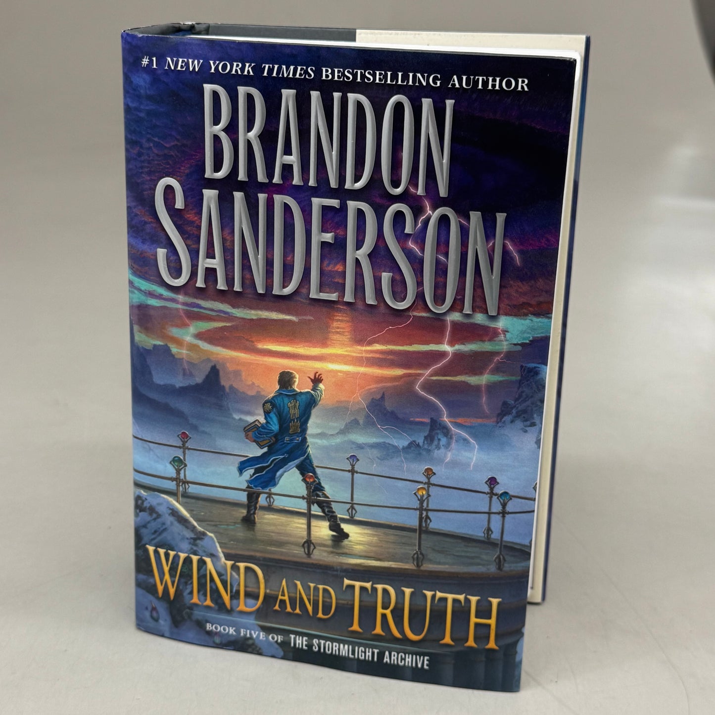 TOR FANTASY Wind and Truth 5 Stormlight Archive  Brandon Sanderson (New (Good))