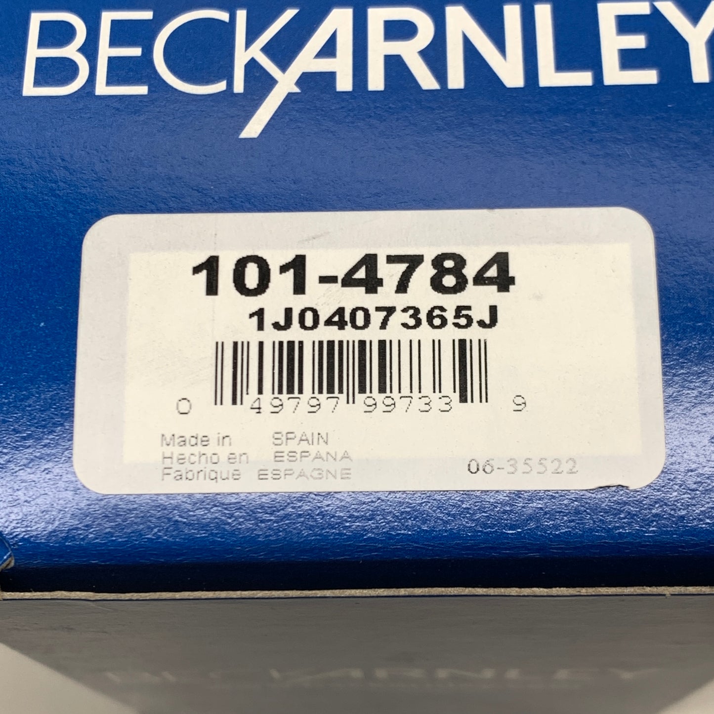 BECK ARNLEY Suspension Ball Joint Matches OE Form, Fit and Function 101-4784