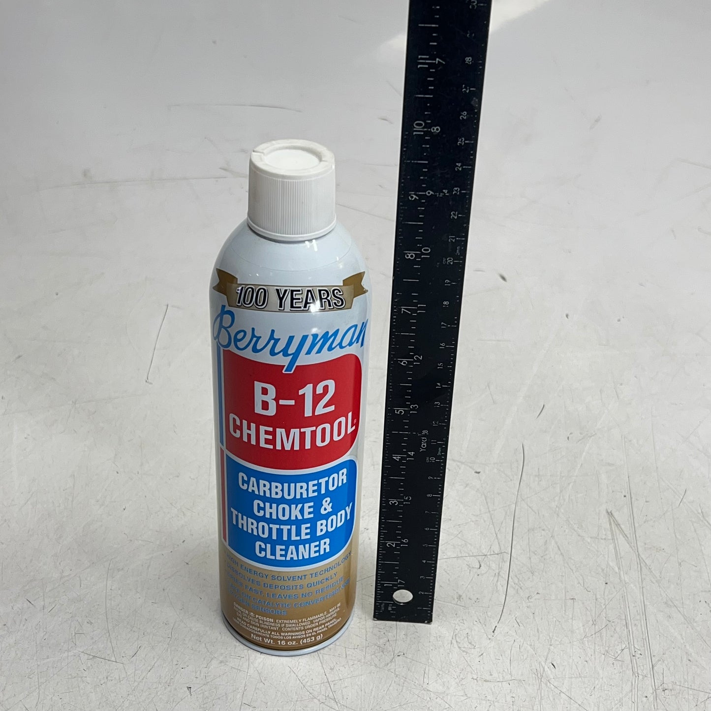 ZA@ BERRYMAN (2 PACK) B-12 Chemtool Carburetor Choke & Throttle Body Cleaner Cleaner 16 Oz 0117