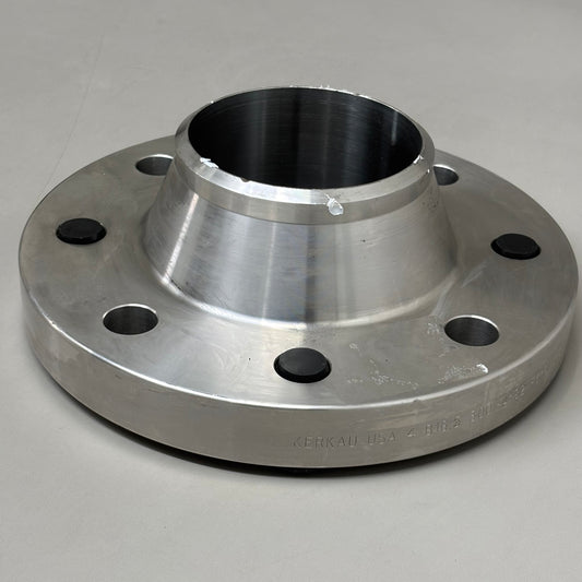 UNKNOWN 3" RAISED FACE BUTT WELD 8 BOLT FLANGE 316 STAINLESS (New)